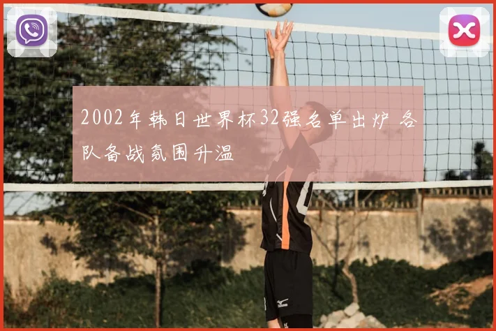 2002年韩日世界杯32强名单出炉 各队备战氛围升温